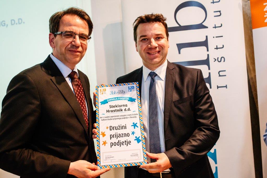 Family friendly enterprise certificate